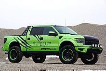 „The Beast“: Ford F-150 Raptor Super Crew Cab von Geiger.  Foto:Auto-Medienportal.Net/Geiger